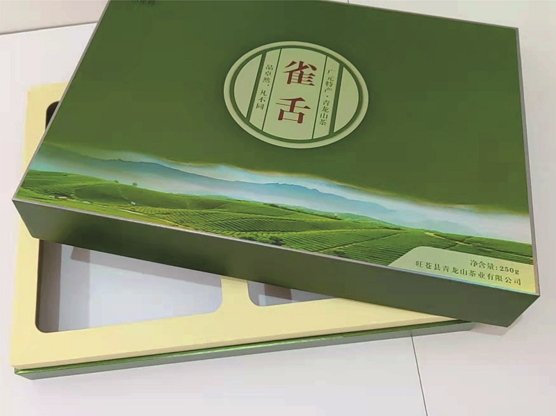 广元绿茶包装盒制作详情展示（一）