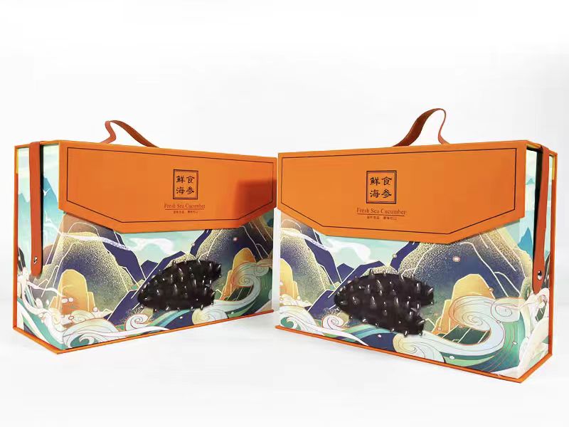 成都彩盒厂家—海参礼品包装盒设计是提高产品价值的关键（三）