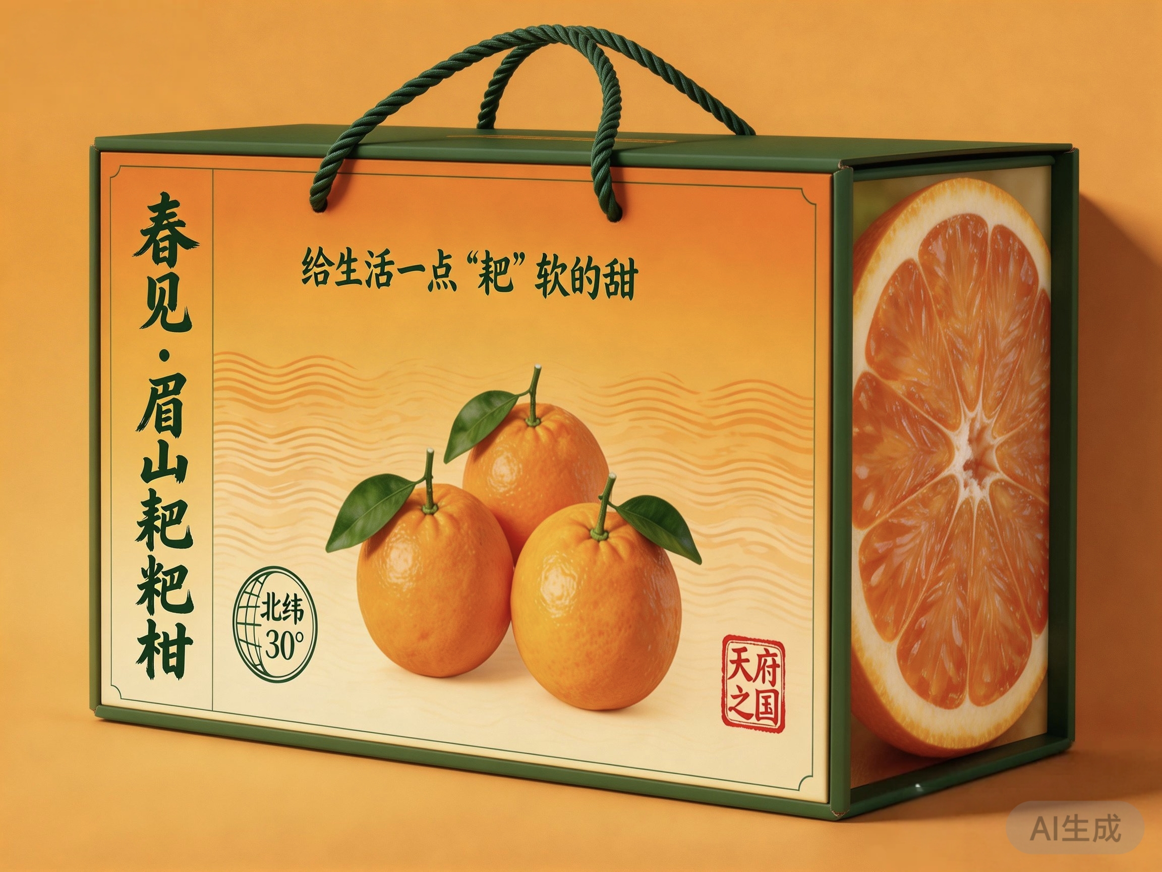 耙耙柑包装盒定制：打造鲜果专属包装，赋能产地品牌价值（三）