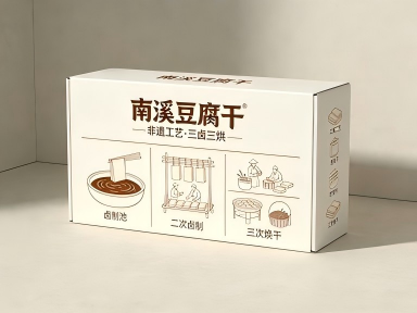 南溪豆腐干包装盒定制｜非遗工艺赋能，定制包装助力电商引流（二）