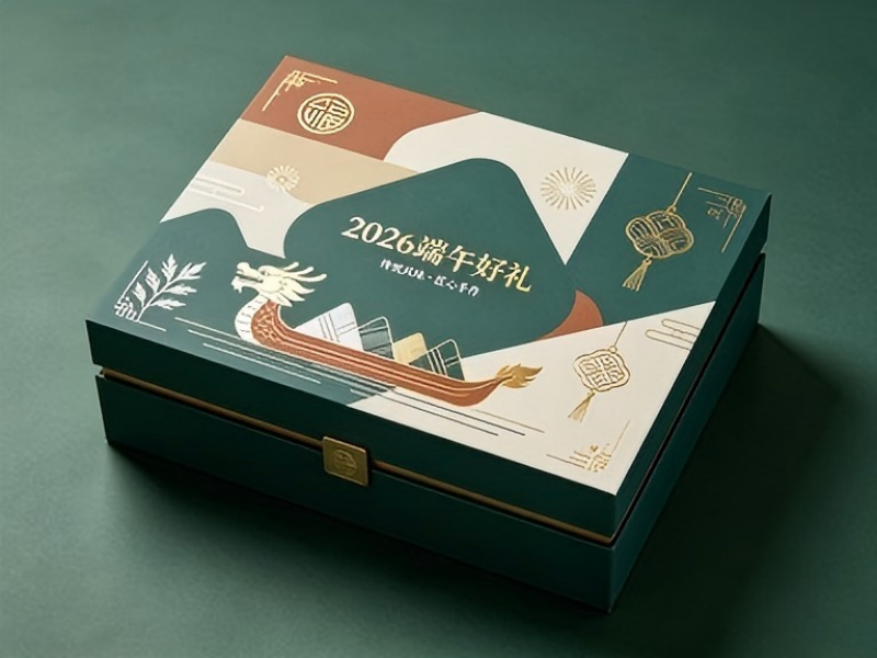 2026年国潮风格粽子礼品包装盒设计特点（三）