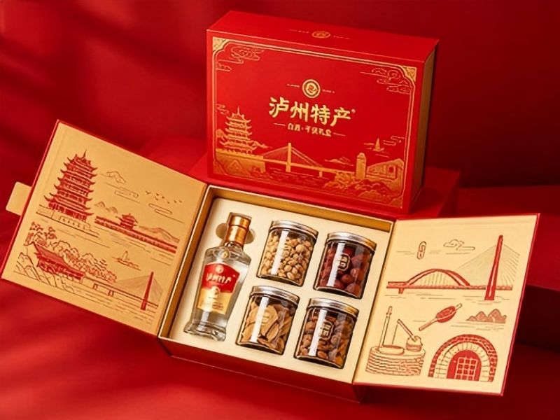 成都包装厂：泸州特产出圈秘诀：一站式特产礼盒定做解锁国风新质感。（二）