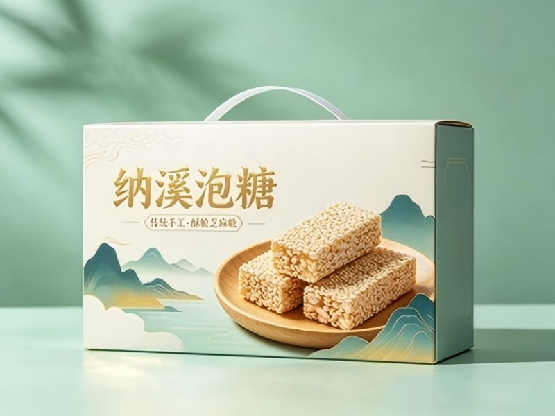 成都包装厂：纳溪泡糖包装盒定制 芝麻糖果包装盒定做要点（一）
