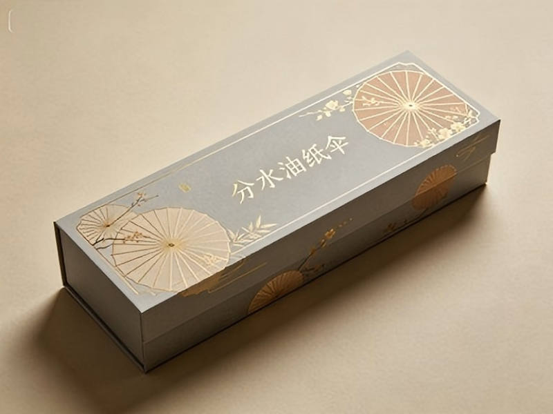 成都包装厂：分水油纸伞包装盒定制 非遗工艺品礼盒定做（一）