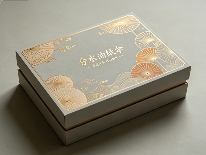 成都包装厂：分水油纸伞包装盒定制 非遗工艺品礼盒定做（二）