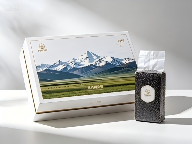 阿坝高原黑青稞好物，专属杂粮包装盒定做提升礼赠质感（一）