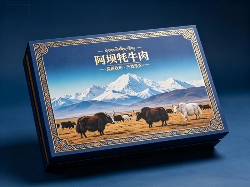 阿坝高原特产出圈，牦牛肉包装盒定制打造专属伴手礼（三）