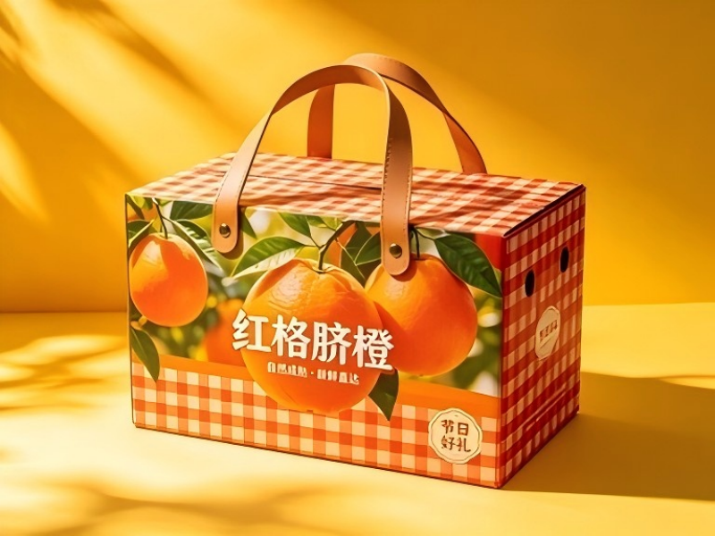 成都包装厂：红格脐橙包装盒定制,提升新鲜水果礼品盒定做品质感（一）