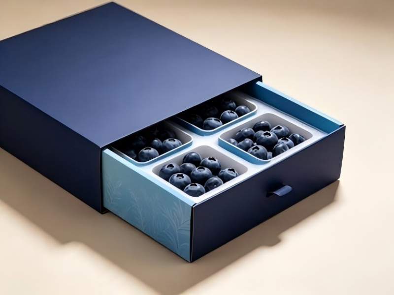 蓝莓包装盒定制怎么选？精品水果礼盒定制提升产品质感（一）