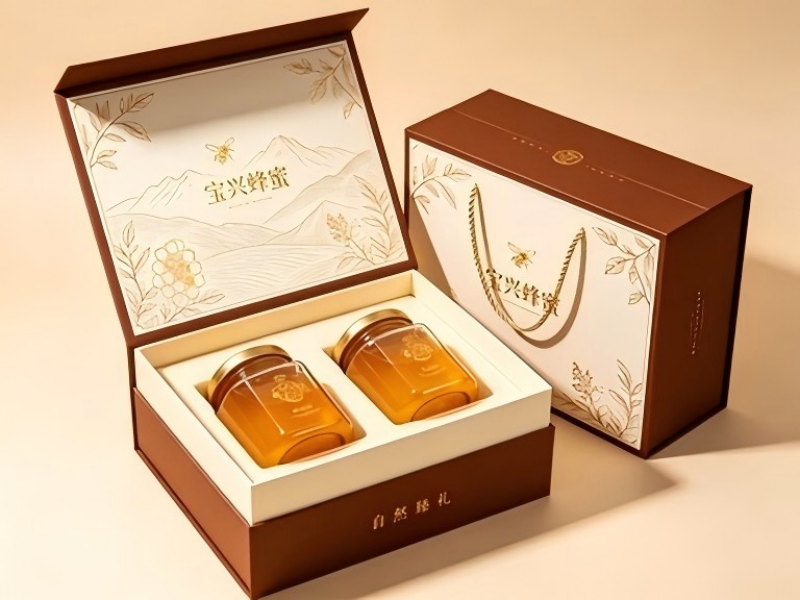 送礼首选！蜂蜜包装盒-蜂蜜手提礼盒定做这样选，颜值与实用性兼顾（一）