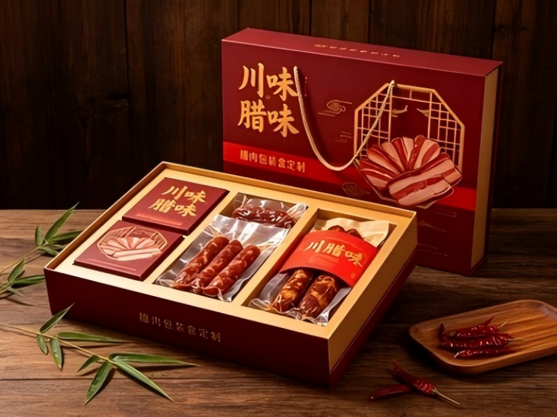 四川腊肉包装盒定制怎么做？从四大维度打造高品质川味腊味礼品盒（二）