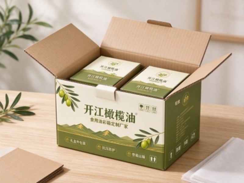 开江橄榄油礼品盒包装盒定制 食用油彩箱定制厂家(一) 开江橄榄油礼品盒包装盒定制 食用油彩箱定制厂家(一)