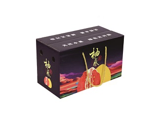 柚子水果礼盒制作