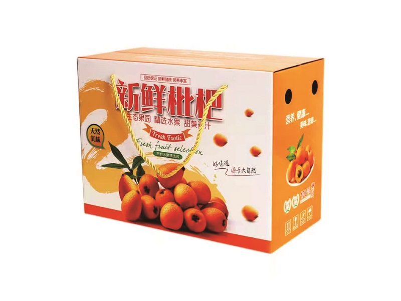 水果包装盒定做厂家分享枇杷包装盒制作款式与规格