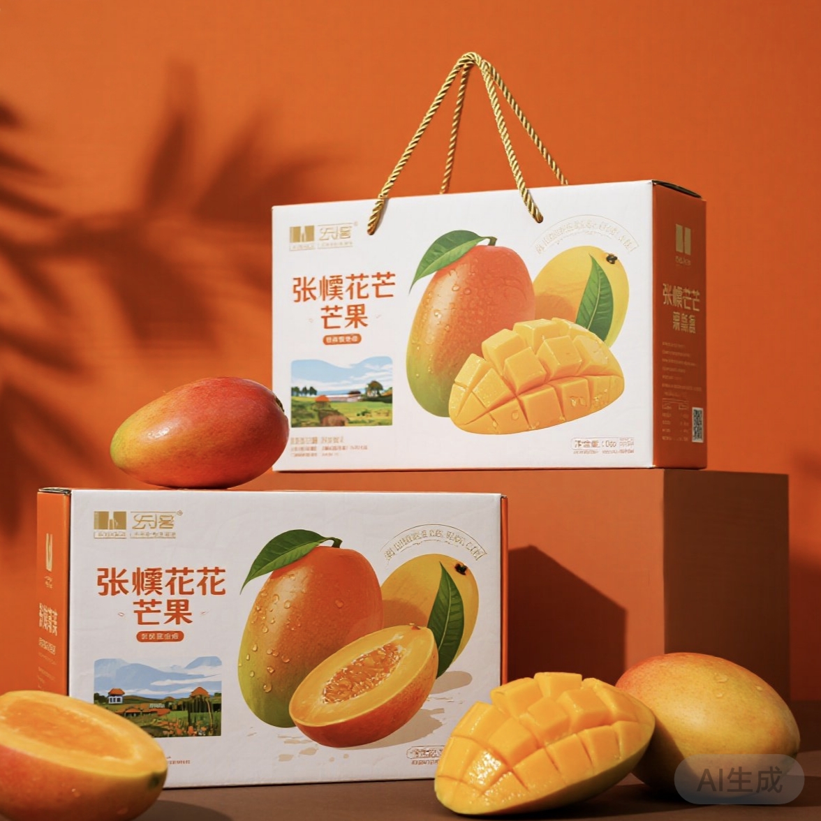 成都包装厂—攀枝花芒果包装盒设计方案（三）